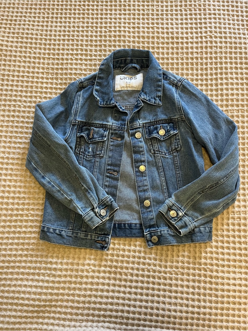 5 for $20 Kids Blue Denim Jacket - Classic Jean Coat